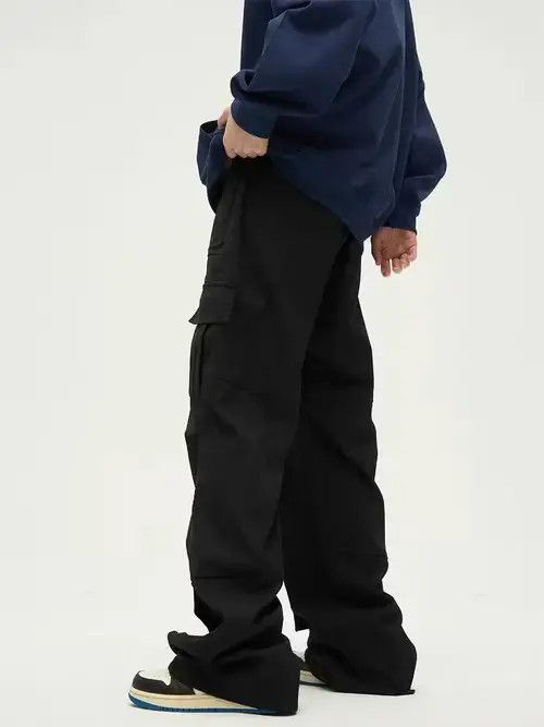 Vintage utility flared baggy cargo pants Size US 32 / EU 48 - 2 Thumbnail