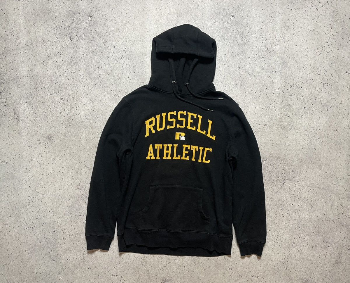 Russell Athletic × Vintage Vintage Baggy Hoodie Russell Athletic Big Logo Y2K Size US L / EU 52-54 / 3 - 1 Thumbnail