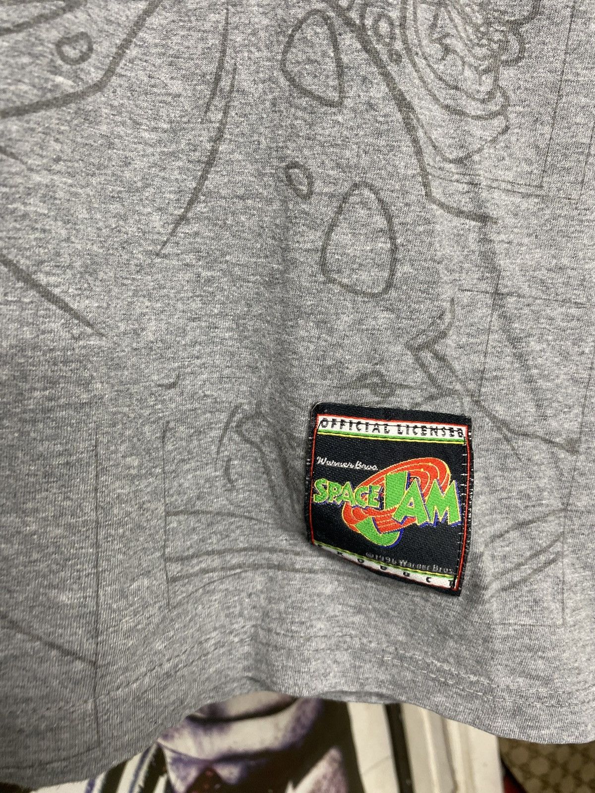 Vintage 90’s Vintage Looney Tunes Space Jam Tee Shirt Medium Size US M / EU 48-50 / 2 - 11 Thumbnail