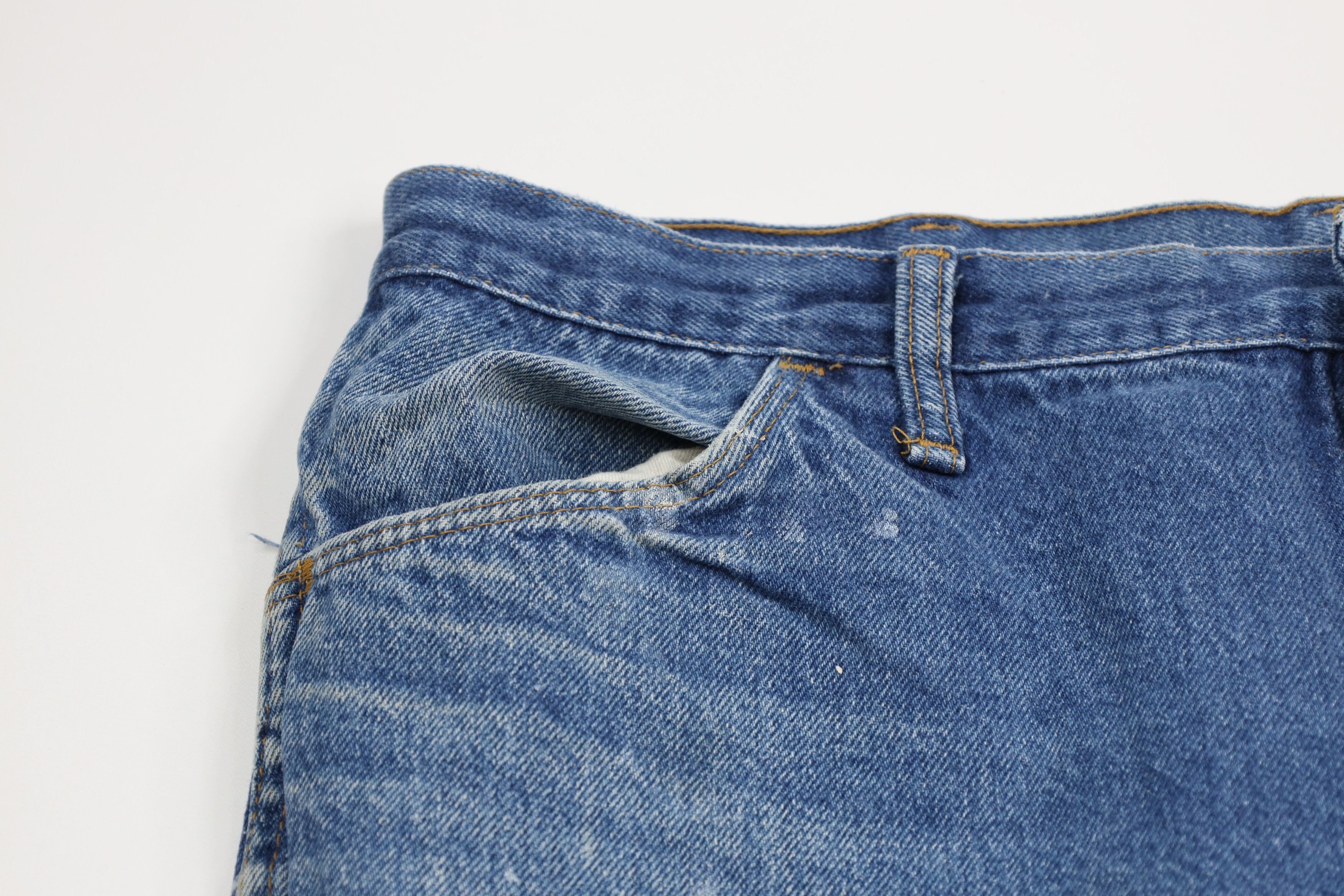 Vintage Vintage 70s Streetwear Flared Wide Leg Bootcut Jeans USA Size US 36 / EU 52 - 6 Thumbnail