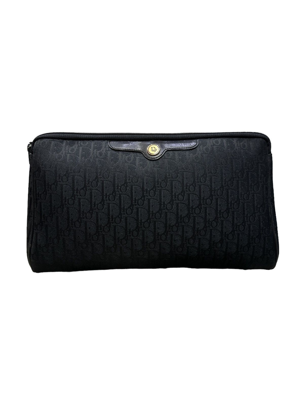 VINTAGE DIOR FULL MONOGRAM CLUTCH BAG