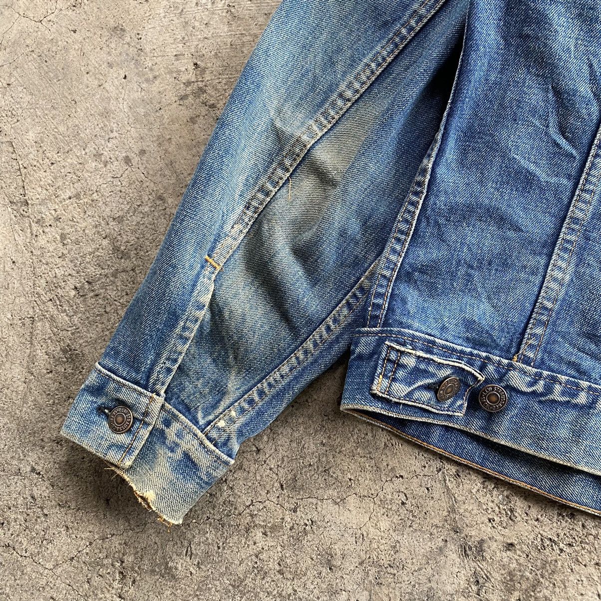 Levi's Distressed Vintage LEVI'S Denim Trucker Jacket Size US S / EU 44-46 / 1 - 7 Thumbnail