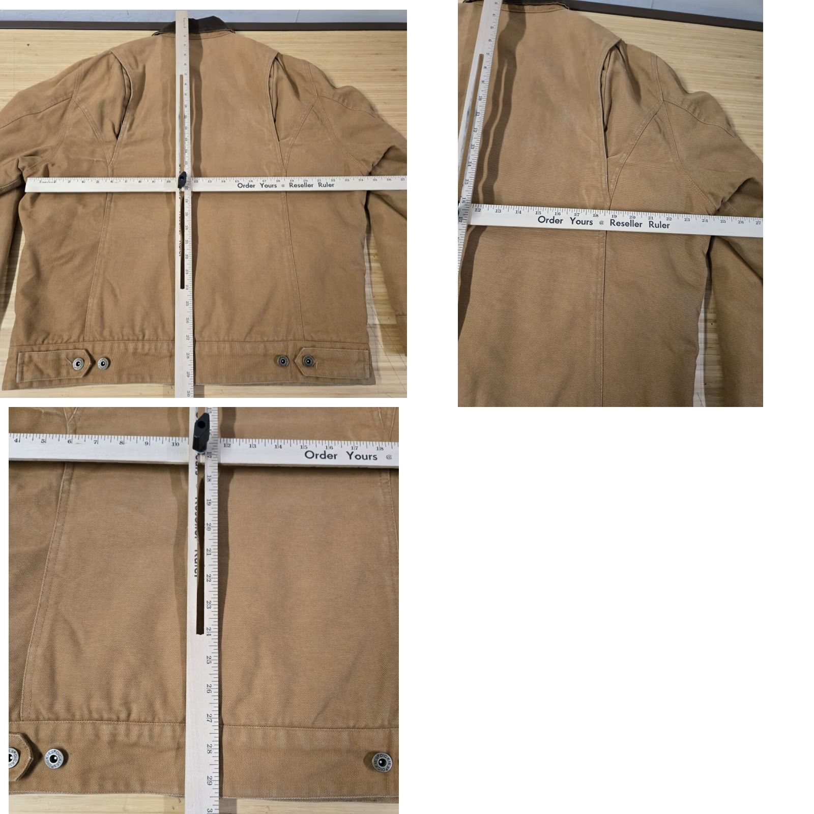 Dickies VINTAGE Dickies Jacket Canvas Work Brown L Sherpa Lined Full Zip Pockets Casual Mens Size US L / EU 52-54 / 3 - 8 Thumbnail