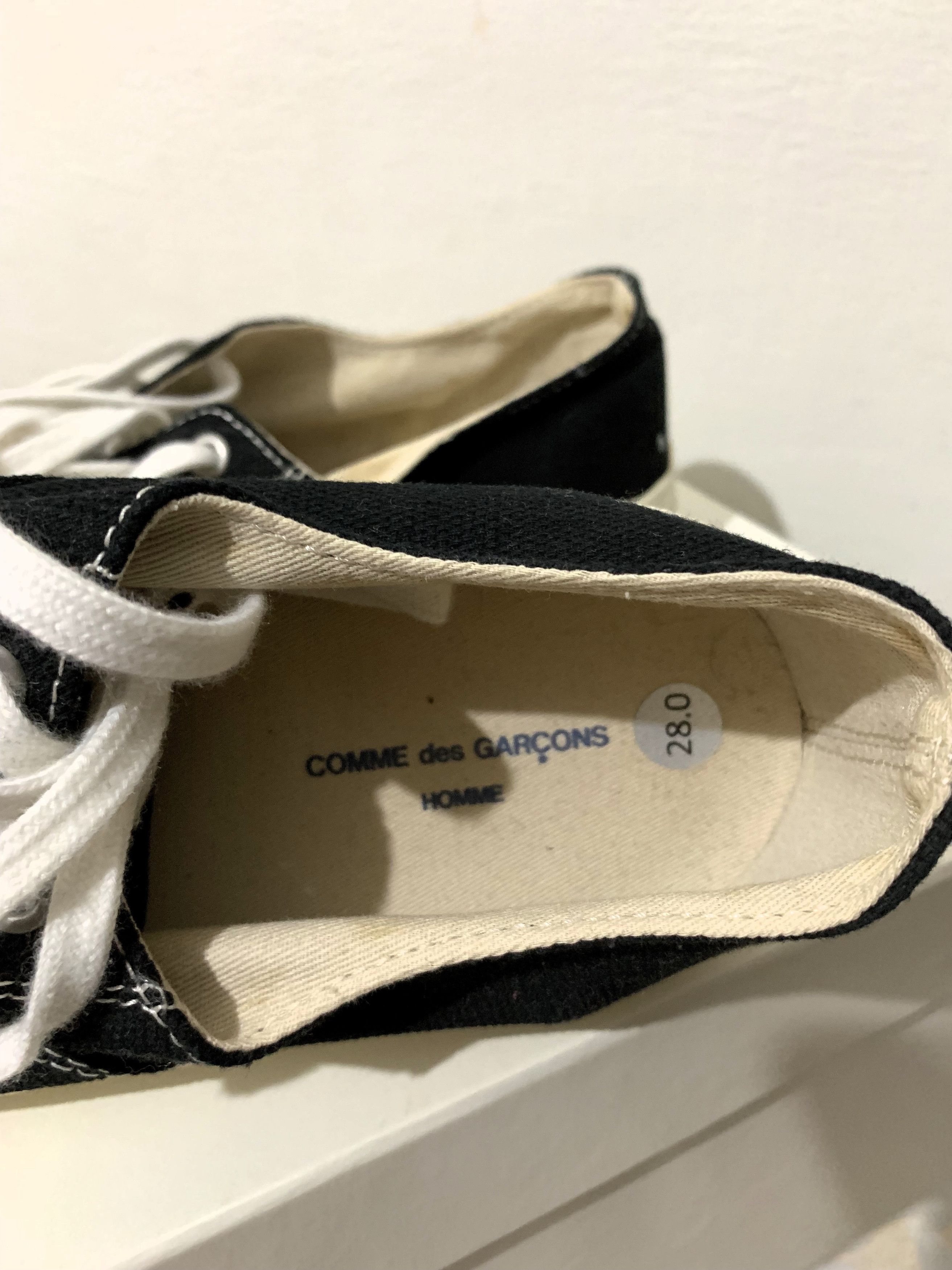 Comme des Garcons Homme Canvas Sneakers Size US 10 / EU 43 - 3 Thumbnail