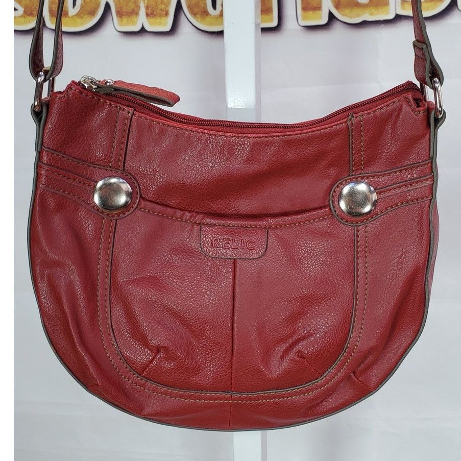 Relic Relic Red Crossbody Shoulder Purse Bag Size ONE SIZE - 1 Thumbnail