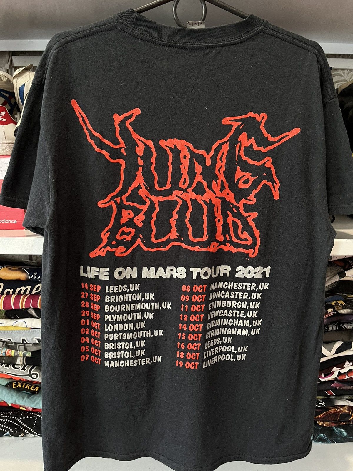 Band Tees Yung Blud Death Tour Vintage Rock T-shirt Men's Y2K Size US M / EU 48-50 / 2 - 8 Thumbnail