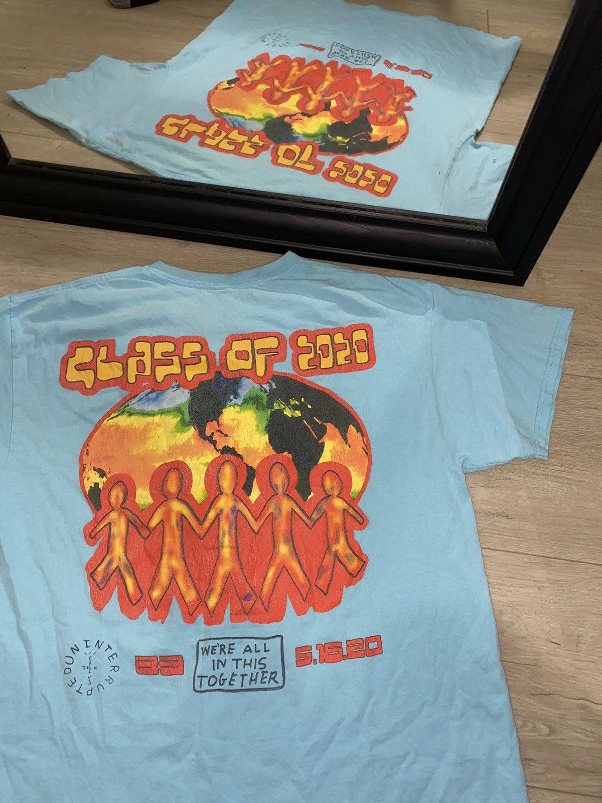 Travis Scott × Vintage Rare Vintage / Y2K Cactus Jack x Lebron James Class Of 2020 Size US XL / EU 56 / 4 - 1 Thumbnail
