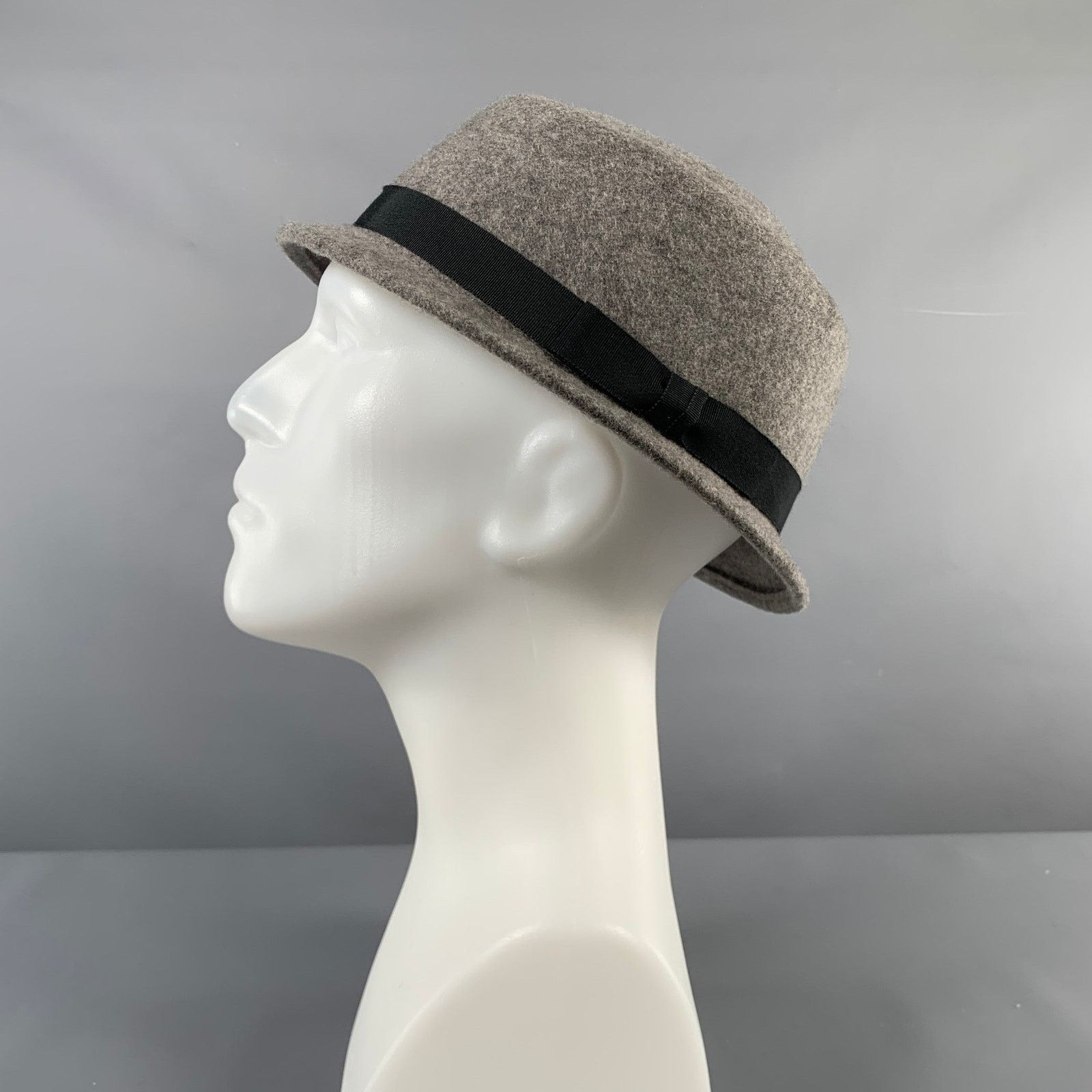 Other MAKINS Size L Grey Black Heather Felt Hats Size ONE SIZE - 5 Thumbnail