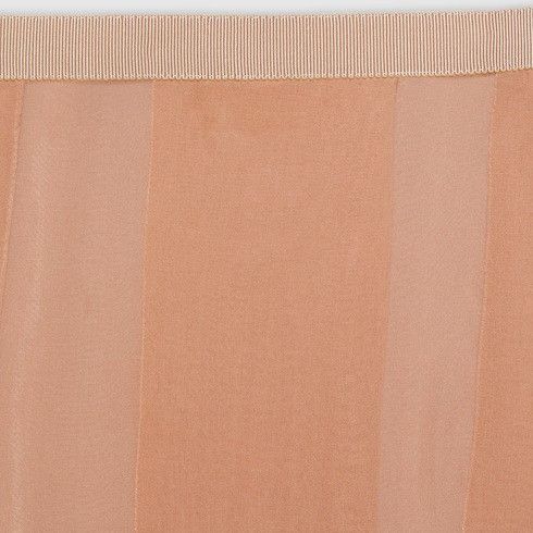 Gucci o1la5ras0526 Silk Chiffon Skirt in Pink Size 27" / US 4 / IT 40 - 4 Thumbnail
