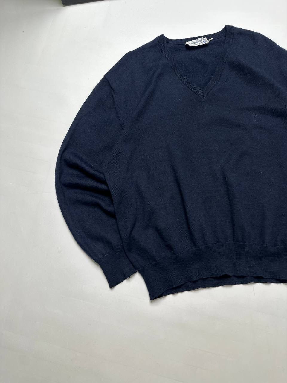 Yves Saint Laurent 1990 era Yves Saint Laurent Wool Oldmoney Luxury Sweater Size M / US 6-8 / IT 42-44 - 3 Thumbnail