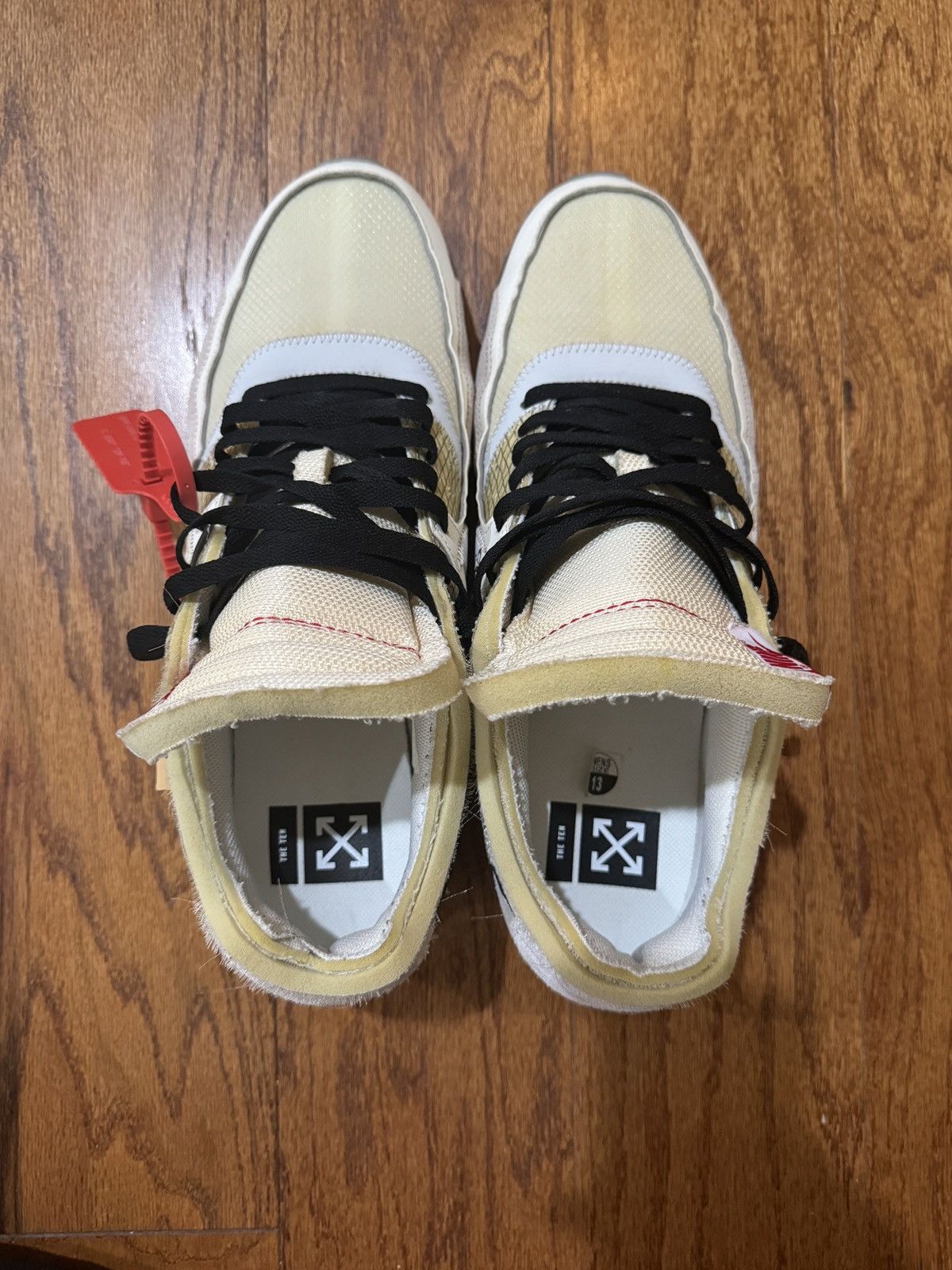 Nike × Off-White × Virgil Abloh Nike Off-White x Air Max 90 ‘The Ten’ Size US 13 / EU 46 - 4 Thumbnail