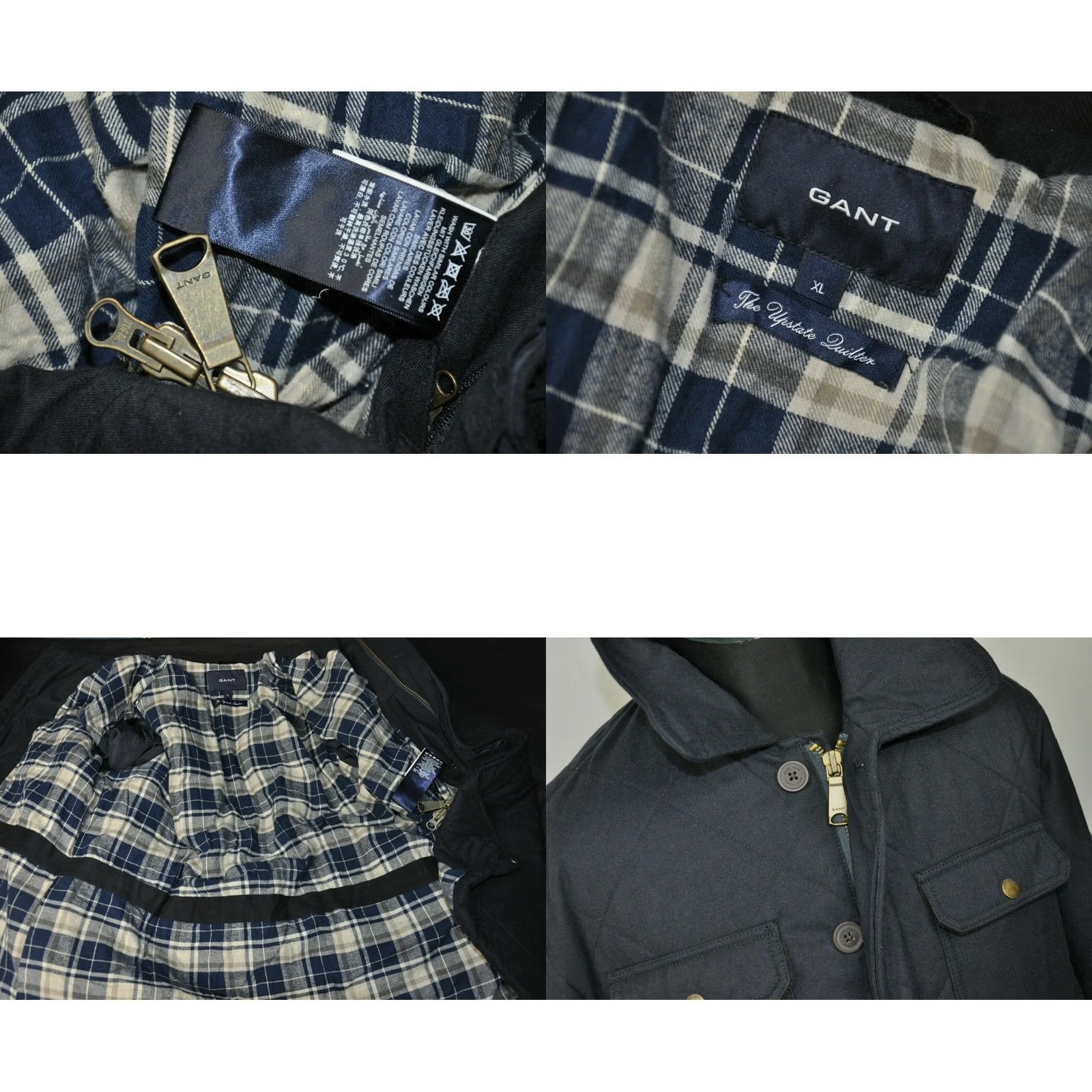 Gant Gant The Upstate Quilter Jacket Blue XL Mens Size US XL / EU 56 / 4 - 8 Thumbnail