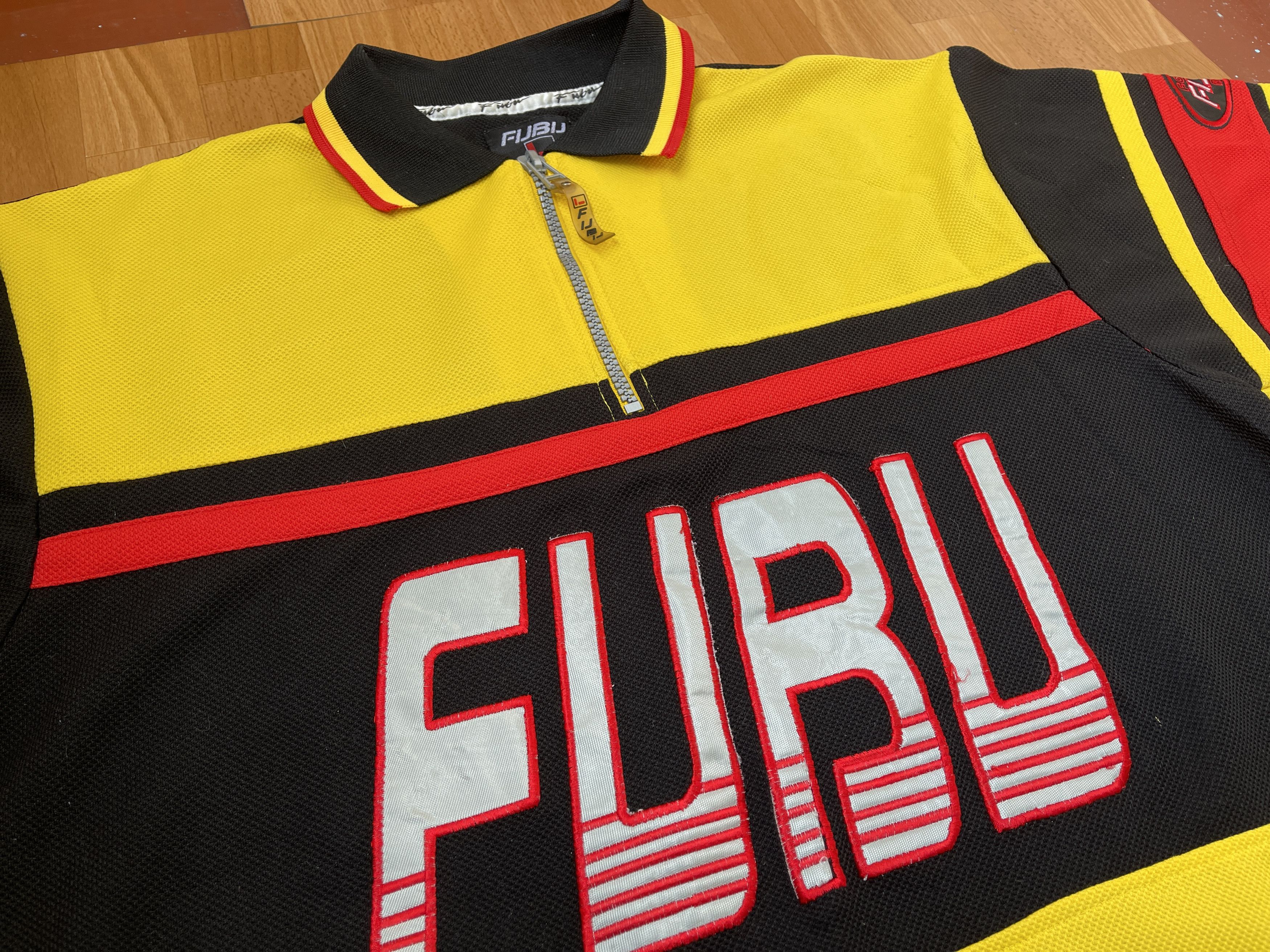 Fubu FUBU jersey, vintage hip hop t-shirt, 90s hip hop skater L Size US L / EU 52-54 / 3 - 6 Thumbnail