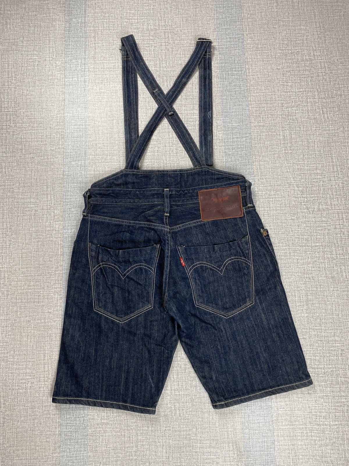 Levi's Levis Lady Ttyle Suspenders Shorts Pant Size 25" / US 0 / IT 36 - 3 Thumbnail