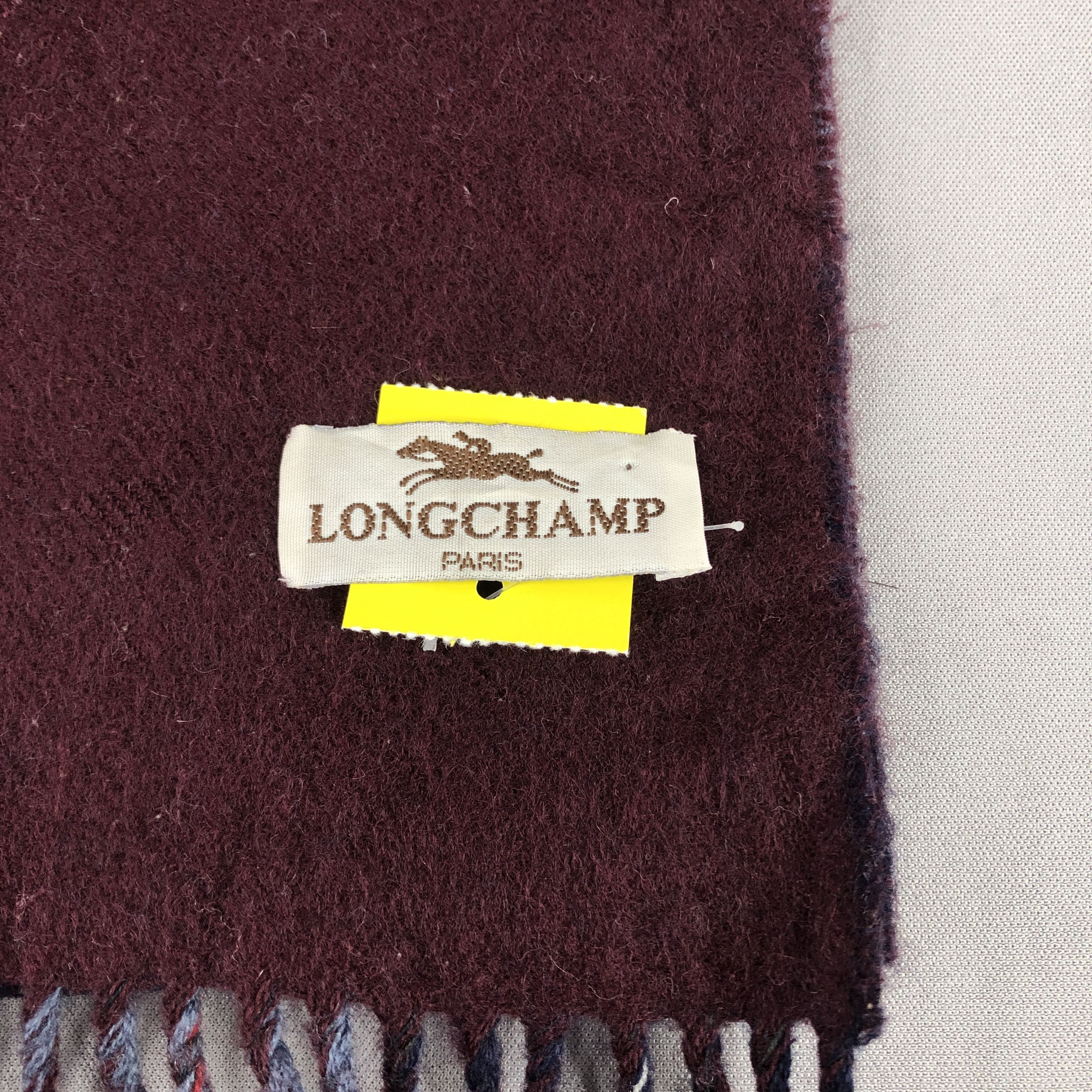 Longchamp Vintage Longchamp Scarf / Muffler / Neckwear Size ONE SIZE - 7 Thumbnail