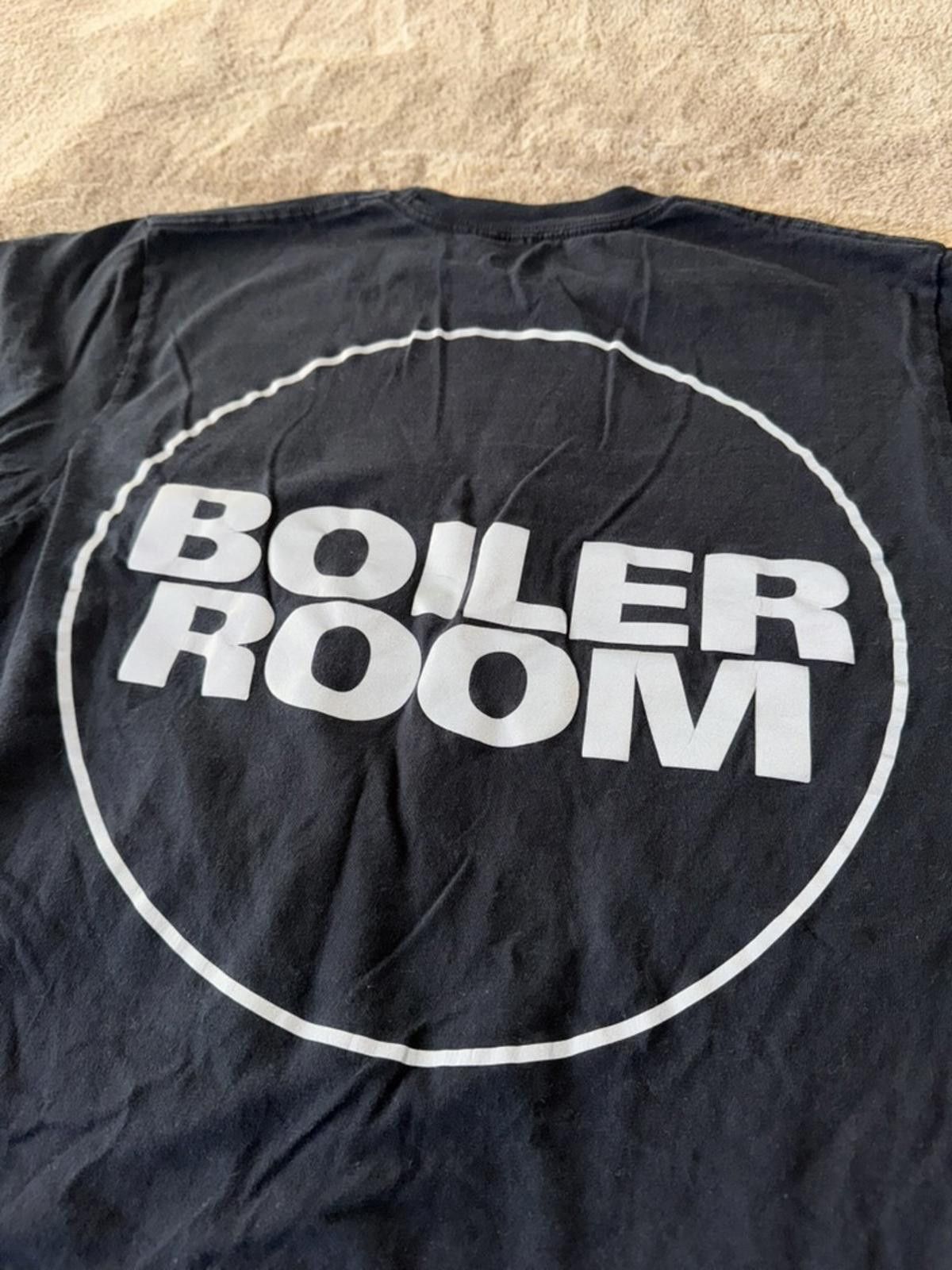 Boiler Room Boiler Room Black Logo T-Shirt Size L Size US L / EU 52-54 / 3 - 5 Thumbnail