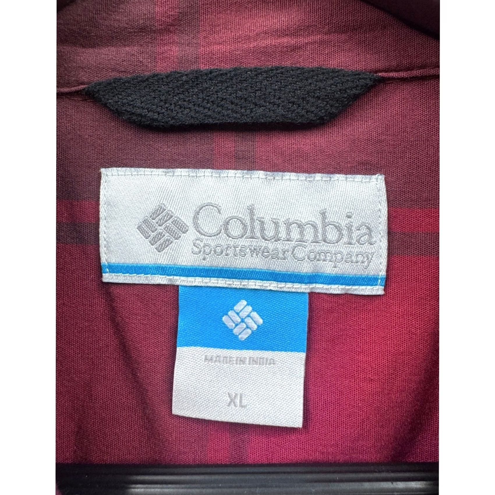 Vintage Columbia Mens Plaid Button Down Shirt Long Sleeve Red XL Size US XL / EU 56 / 4 - 8 Thumbnail