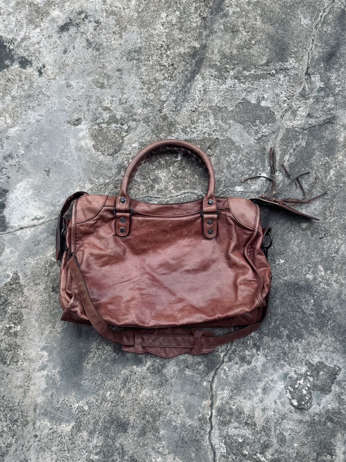 Vintage Leather City Bags Size ONE SIZE - 2 Thumbnail