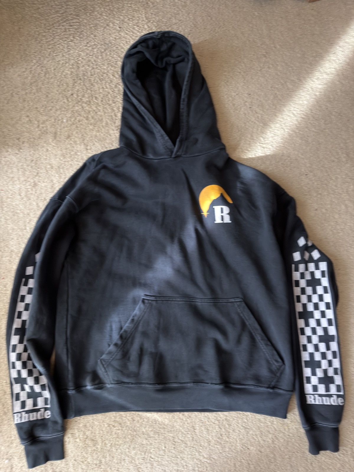Rhude Rhude Moonlight Hoodie Medium Size US M / EU 48-50 / 2 - 1 Thumbnail