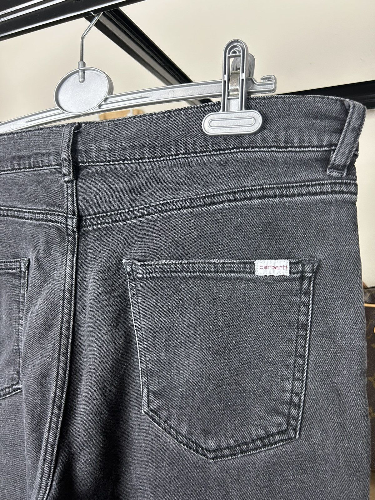 Carhartt × Carhartt Wip × Vintage Carhartt Coat Pants Black Y2K Vintage Size US 32 / EU 48 - 3 Thumbnail