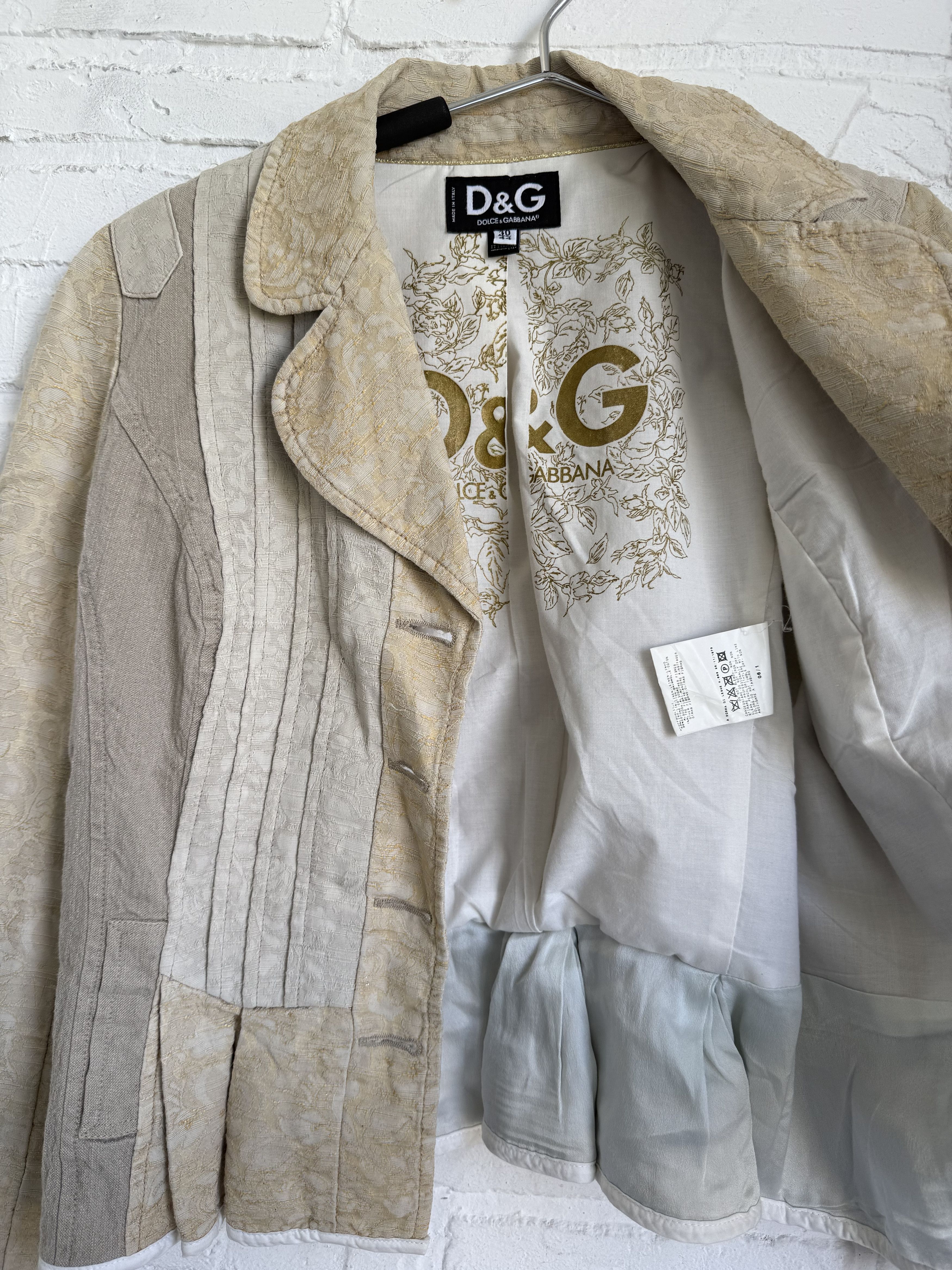 Dolce & Gabbana DOLCE & GABBANA F/W 2006 Victorian jacket blazer Size M / US 6-8 / IT 42-44 - 6 Thumbnail