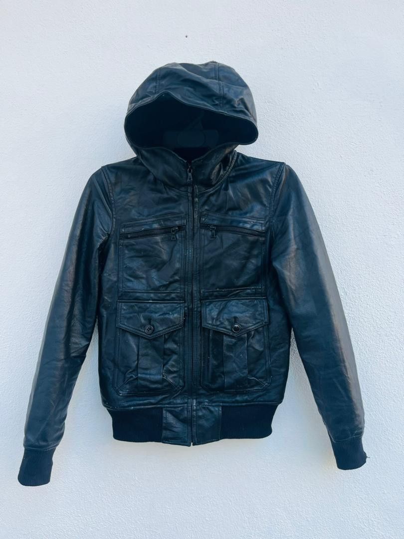 Hysteric Glamour Vintage 90s Hysteric Glamour Designer Fashion Style Leather Size US S / EU 44-46 / 1 - 1 Thumbnail