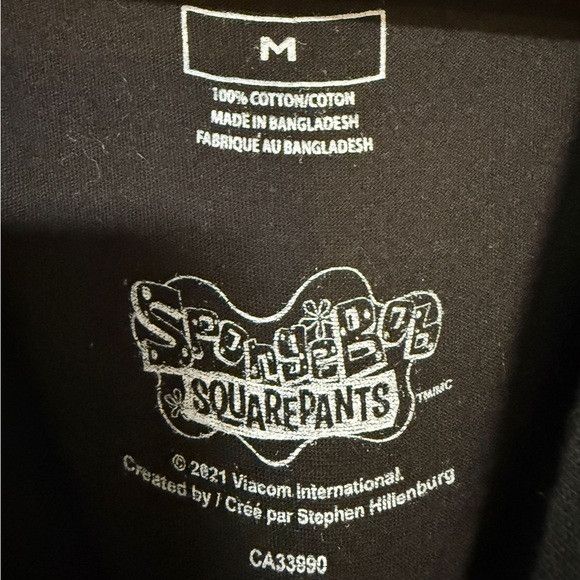 Other SpongeBob SquarePants “Mind Like a Sponge” Shirt Black Sz M Size US M / EU 48-50 / 2 - 4 Thumbnail