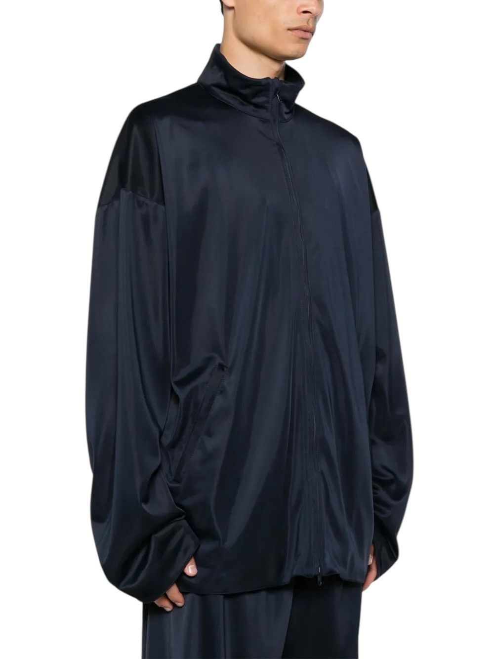 Balenciaga Sz46 Liquid Navy Minimal Tracksuit Size US S / EU 44-46 / 1 - 2 Thumbnail