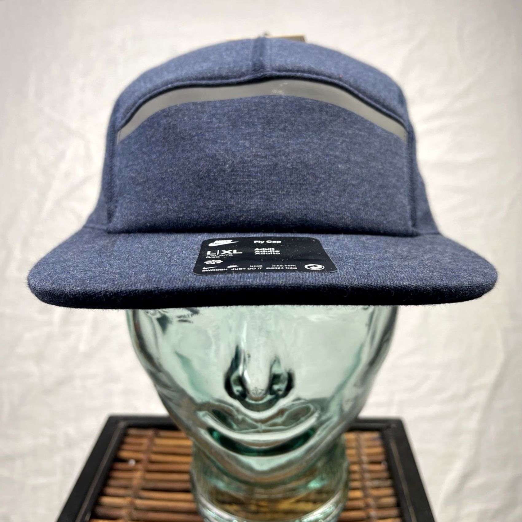 Nike Nike Fly Unstructured Hat Mens L/XL Strap Back Blue Tech Fleece Cap HJ3504-451 Size US XL / EU 56 / 4 - 2 Thumbnail