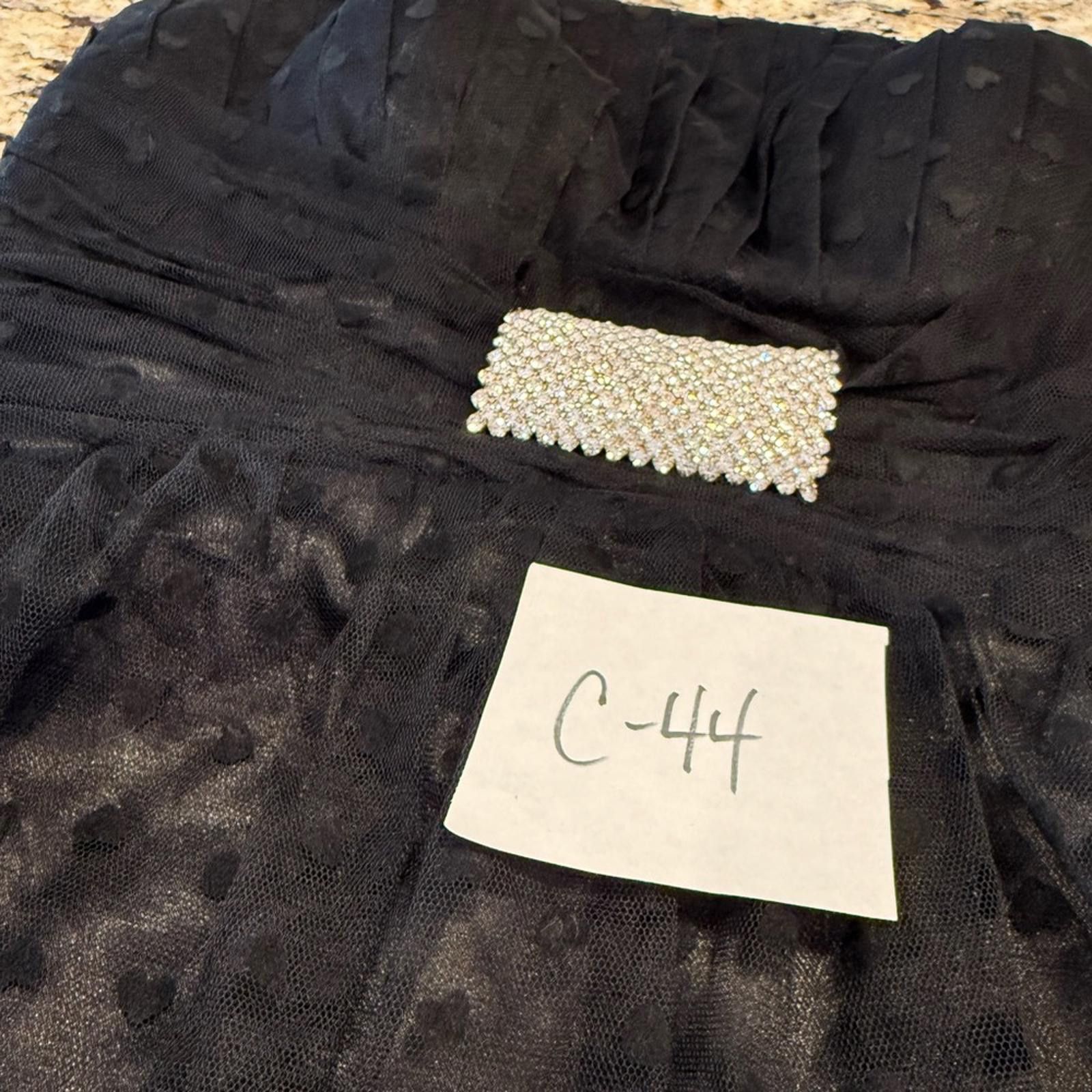 Other Strapless black heart polka dot fit & flare mini dress SZ M Size M / US 6-8 / IT 42-44 - 10 Thumbnail