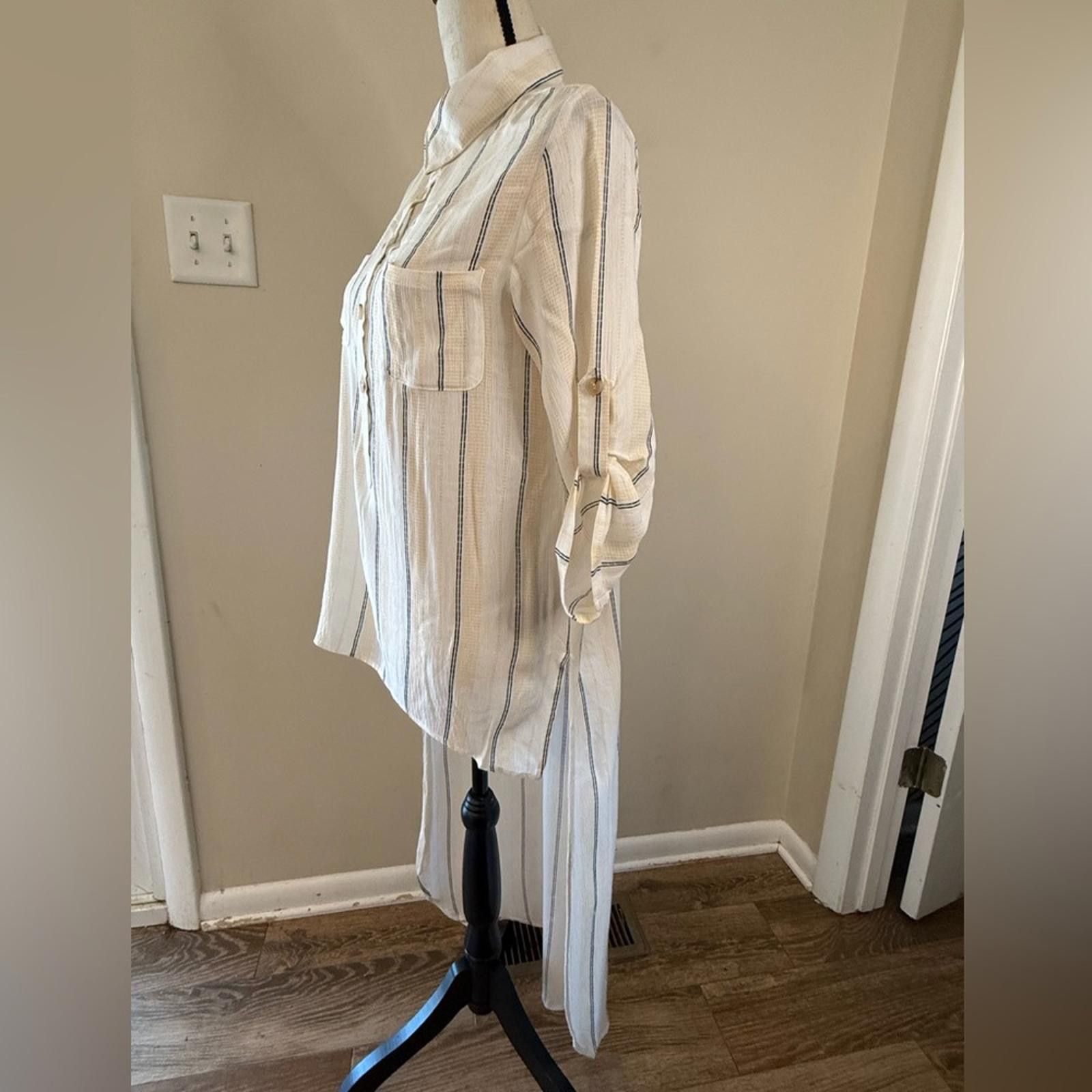 Other Style Rack high low hem tunic swim coverup SZ M Size ONE SIZE - 3 Thumbnail