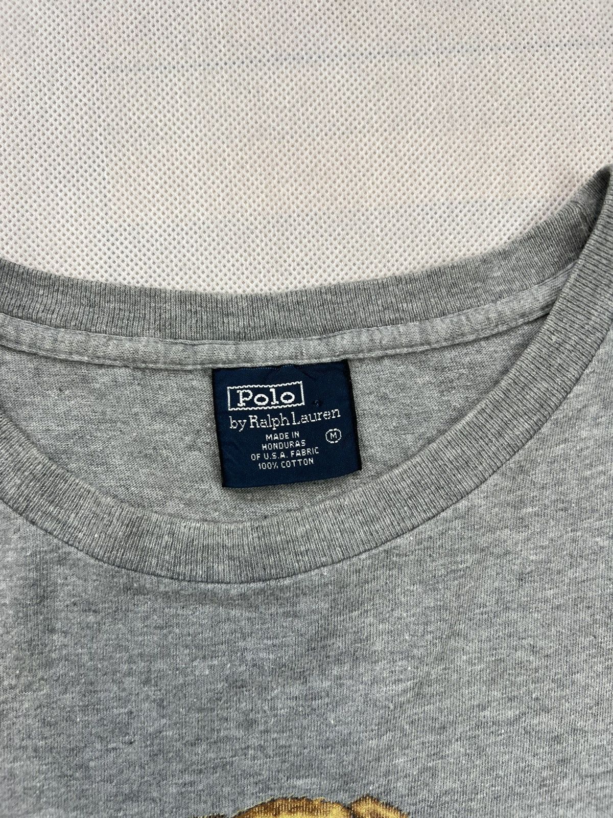 Polo Ralph Lauren Rare Tshirt Polo Ralph Lauren Bear Vintage 90’s Usa Size US M / EU 48-50 / 2 - 3 Thumbnail