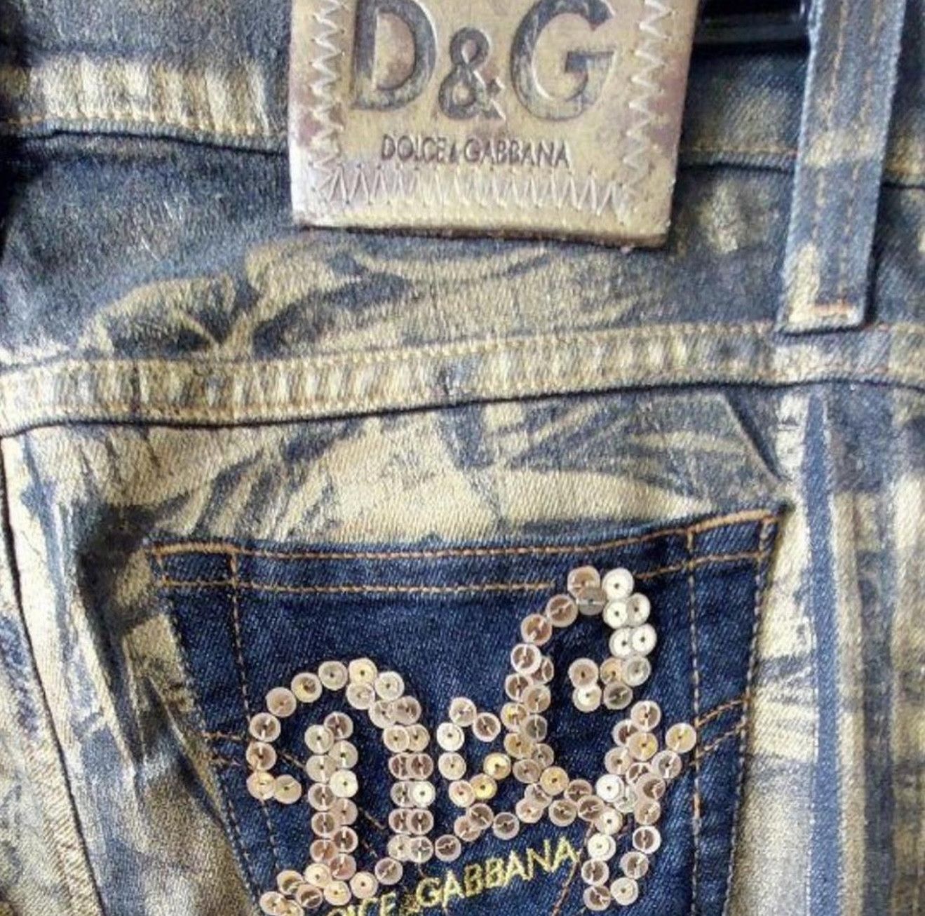 Dolce & Gabbana Vintage Dolce & Gabbana skinny jeans sz 28 Size 28" / US 6 / IT 42 - 2 Thumbnail