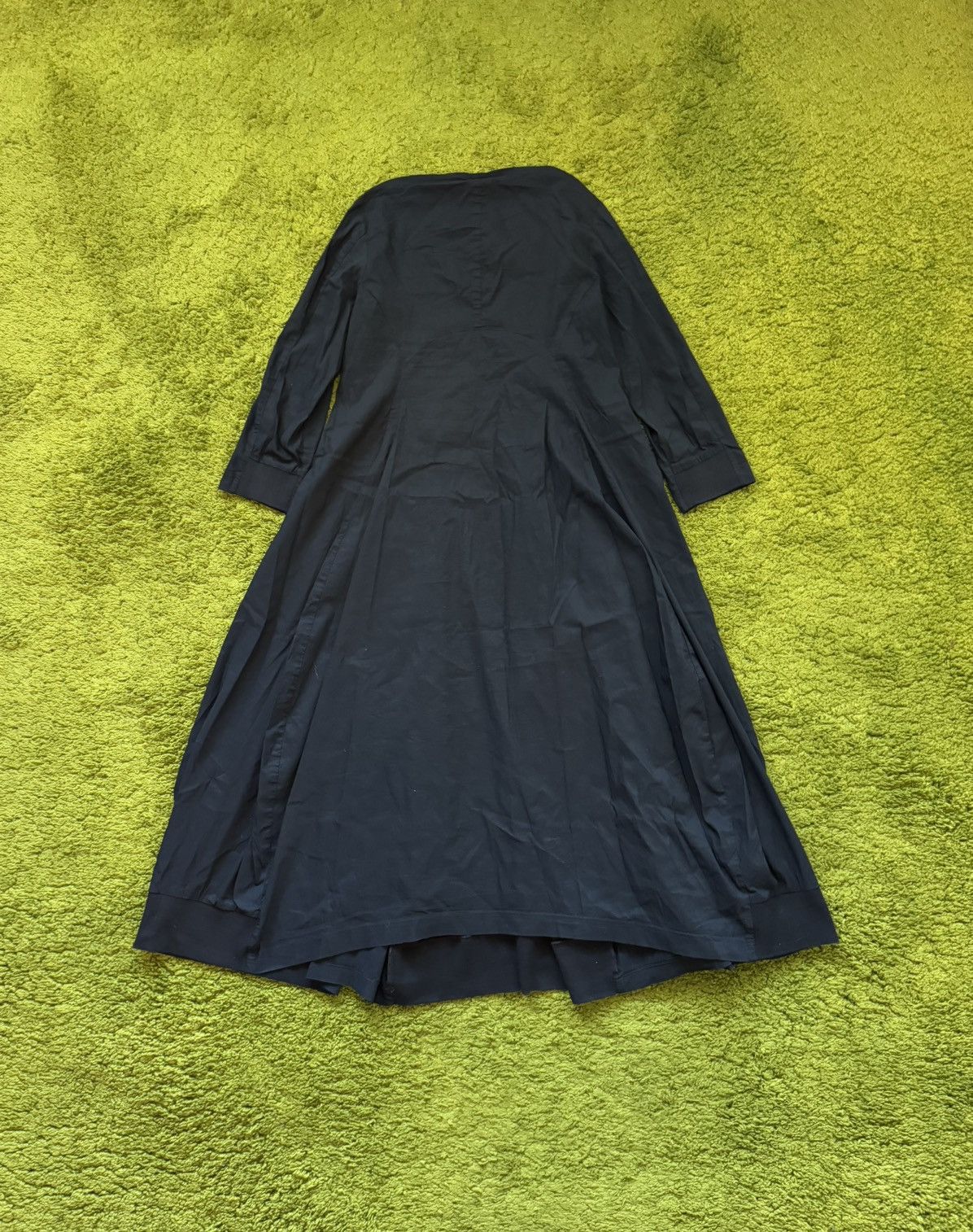 Rundholz Rundholz black line avant garde linen blend maxi dress Size M / US 6-8 / IT 42-44 - 2 Thumbnail