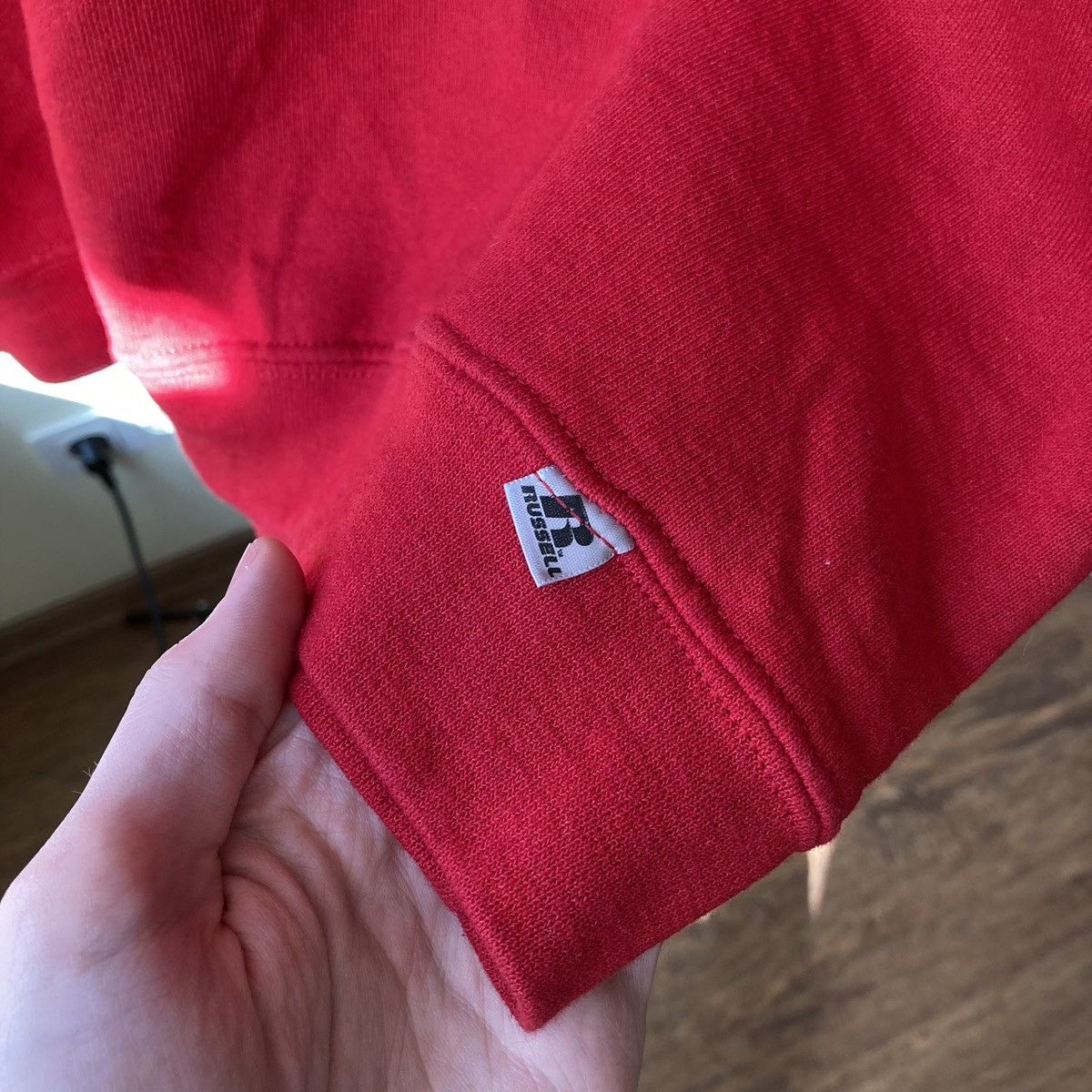 Russell Athletic Russel Athletic Vintage 90s Sweatshirt Red Sportswear Size US L / EU 52-54 / 3 - 5 Thumbnail
