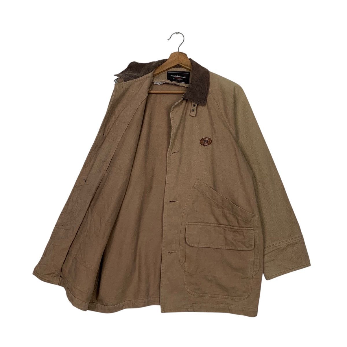 Vintage SARAH BRAND Good Dog Big Logo Worker Jacket #2476-C111 Size US M / EU 48-50 / 2 - 9 Thumbnail