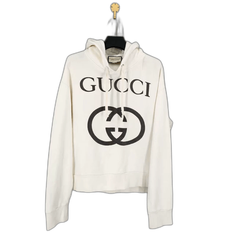 Gucci Gucci Double Ring Logo Hoodie-yf Size US M / EU 48-50 / 2 - 1 Thumbnail