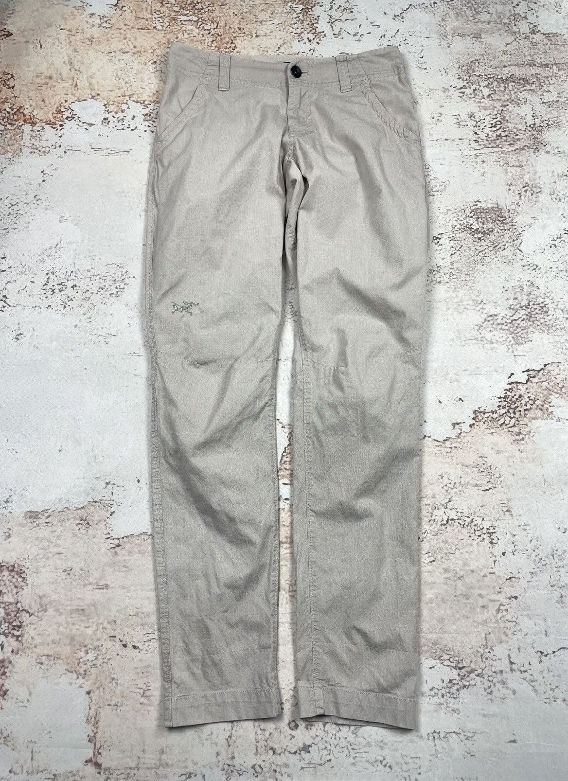 Arc'teryx Arc’teryx 0-XS Women’s outdoor Trekking Pants – Cream egv Size 25" / US 0 / IT 36 - 2 Thumbnail