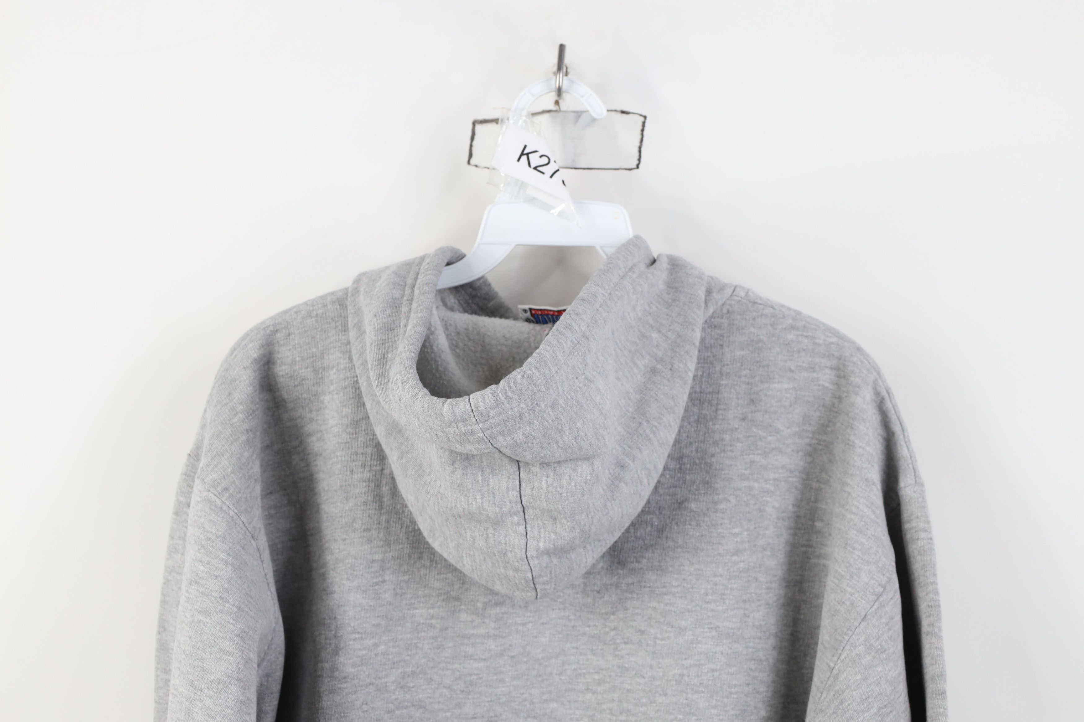Vintage Vintage 90s Ohio State University Hoodie Sweatshirt Gray Size US L / EU 52-54 / 3 - 10 Thumbnail