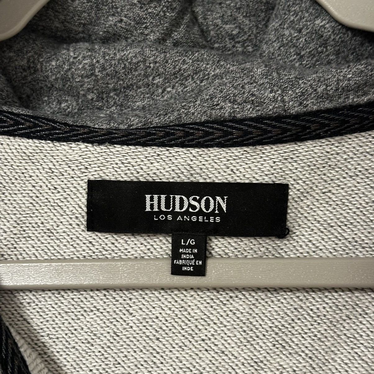 Hudson Hudson Jeans French Terry Zip Up Hoodie, Heather Grey Size US L / EU 52-54 / 3 - 3 Thumbnail