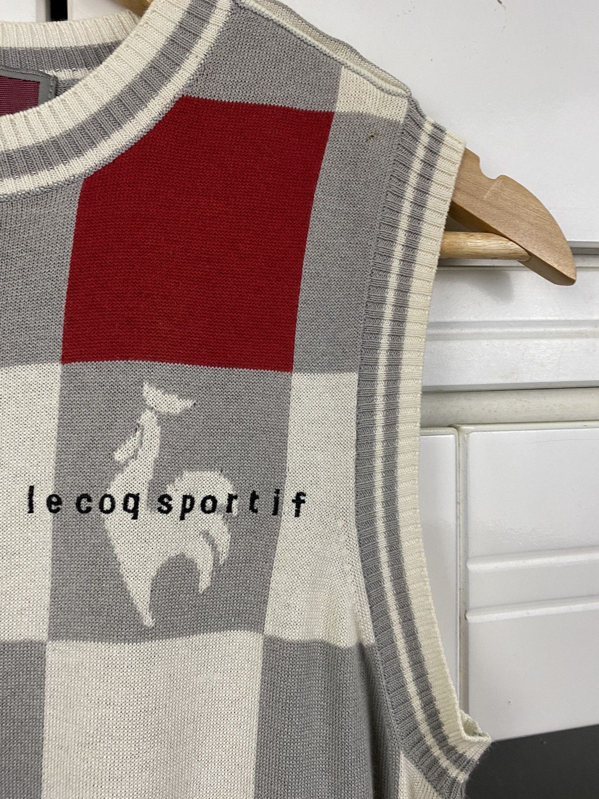 Japanese Brand × Le Coq Sportif ✅️Vintage Lecoq Sportif Knit Size US M / EU 48-50 / 2 - 7 Thumbnail