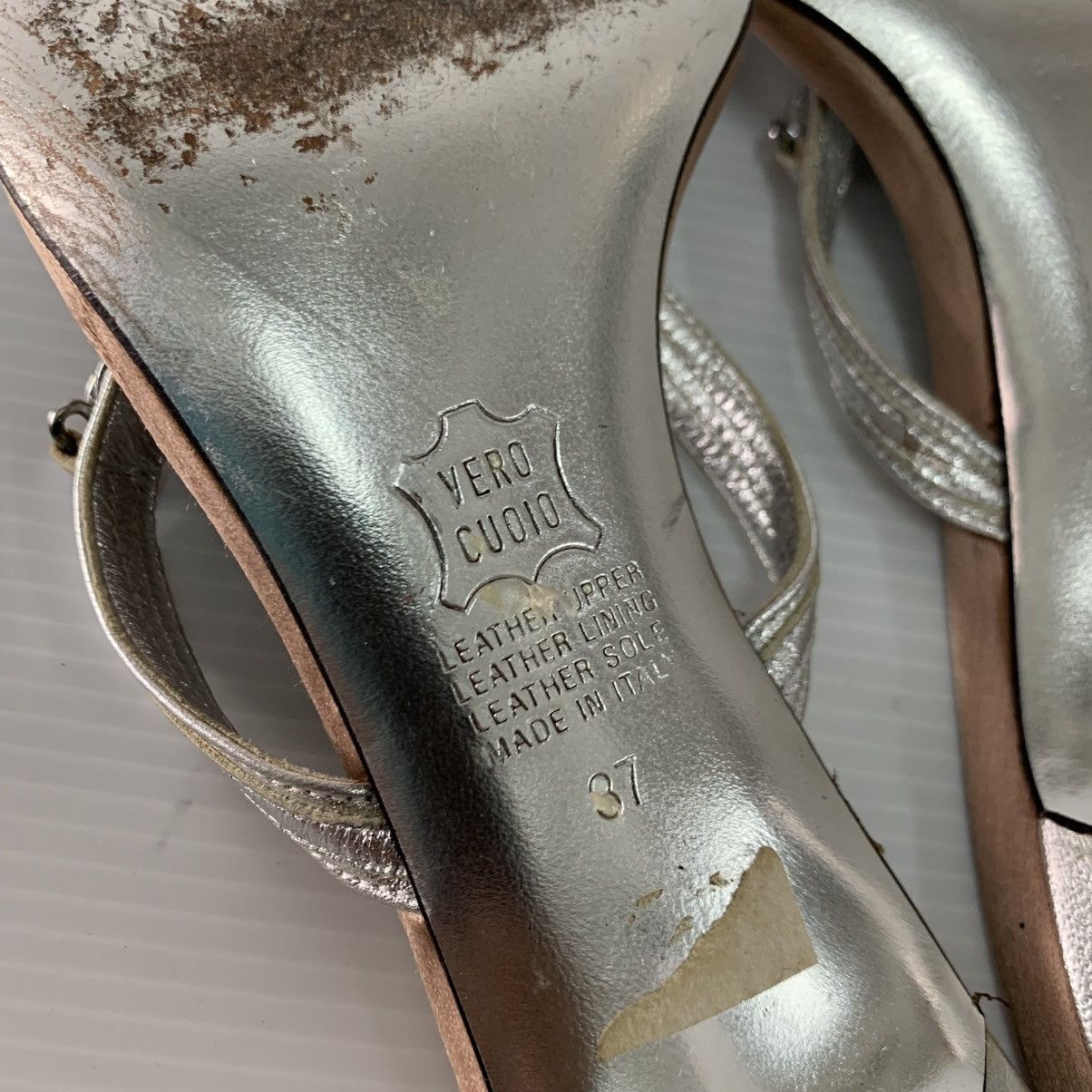 Designer 💥‼️FAST SALE‼️💥Authentic BALDAN VENEZIA LEATHER HEELS Size US 7 / IT 37 - 7 Thumbnail
