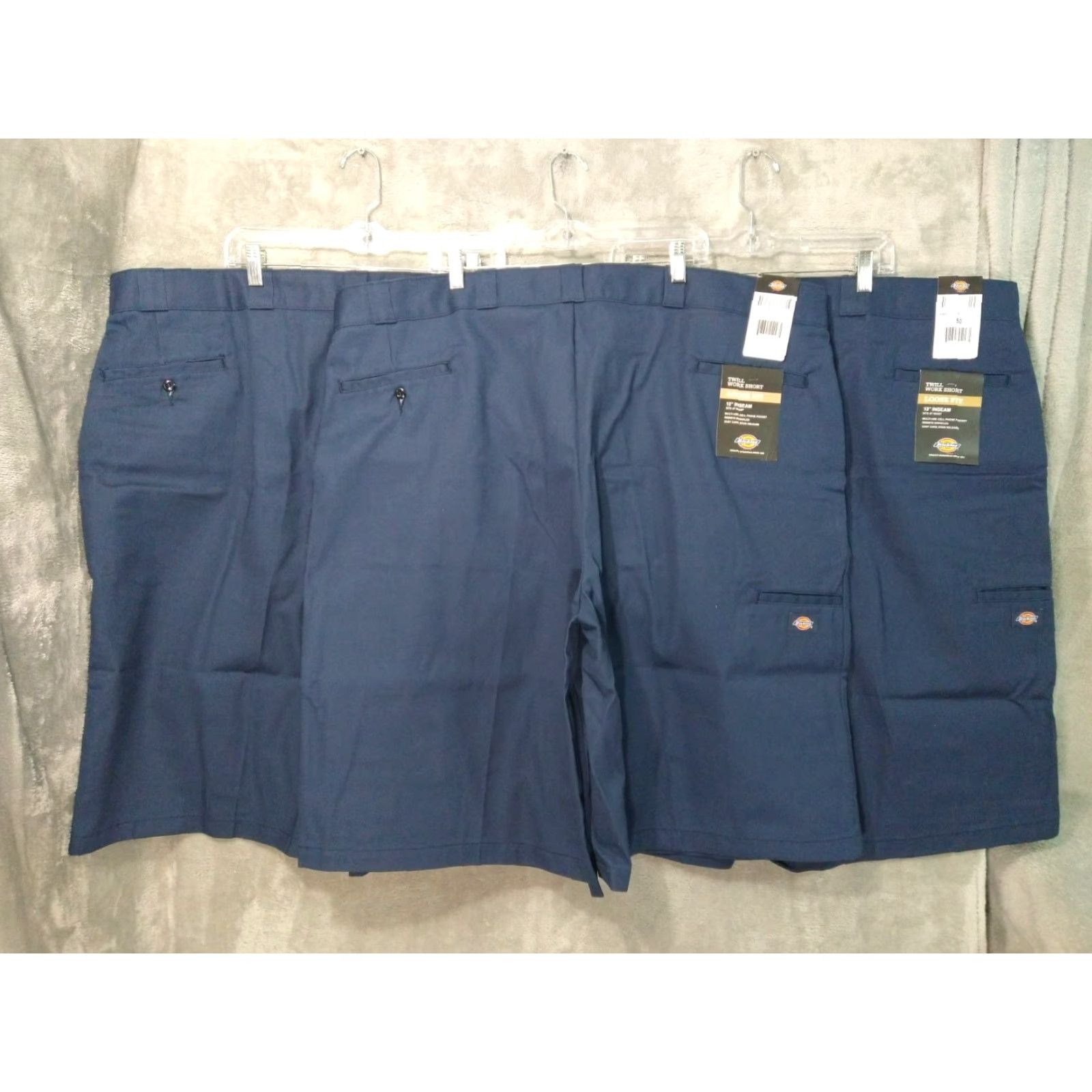Dickies Dickies Mens Shorts 50 x 13 Navy Blue Loose Fit Work Uniform Twill Lot of 3 Casual, Travel, Workwear Size US 34 / EU 50 - 2 Thumbnail