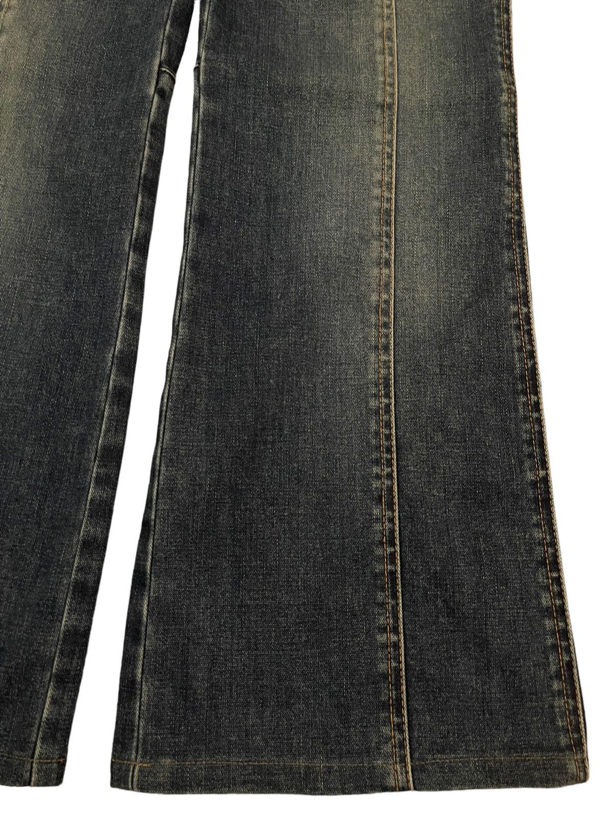 14th Addiction Vintage Japanese Brand Avant Garde Style Baggy Jeans Size US 33 - 6 Thumbnail