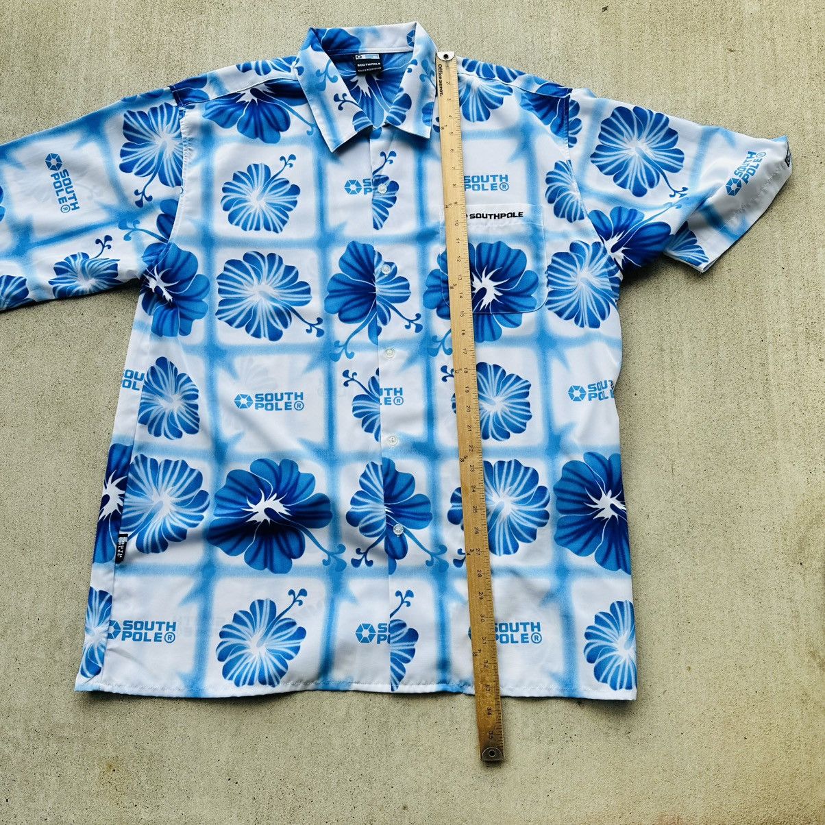 Southpole × Vintage Vintage Southpole Hawaiian Shirt AOP Y2K Floral Size US XL / EU 56 / 4 - 6 Thumbnail