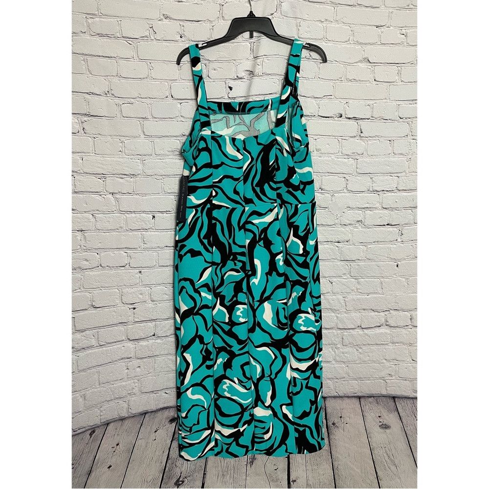 Other NWT New $129 Rachel Roy Hepburn Sleeveless Midi Blue Dress Size XXL / US 16-18 / IT 52-54 - 3 Thumbnail