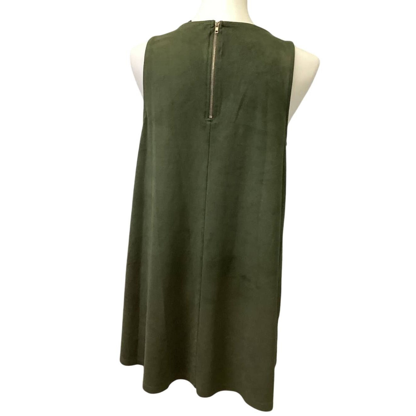 Forever 21 Forever 21 Womens Large PolyBlend Soft Short Sheath Dress Size L / US 10 / IT 46 - 3 Thumbnail