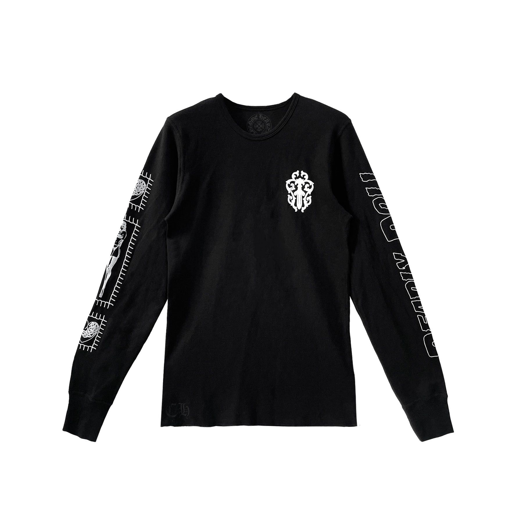 Chrome Hearts Chrome Hearts Deadly Doll Waffle Thermal Long Sleeve Tee Size XL / US 12-14 / IT 48-50 - 1 Thumbnail