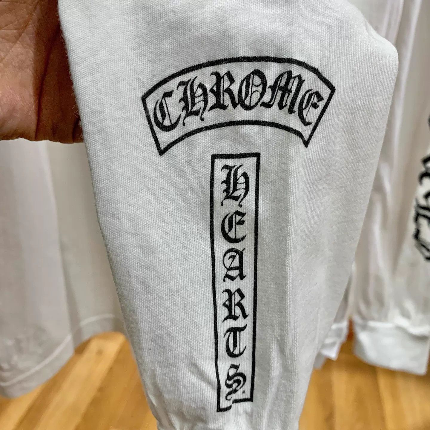 Chrome Hearts Chrome Hearts LS Tee Tbar & Back Dirty Words Size US M / EU 48-50 / 2 - 4 Thumbnail