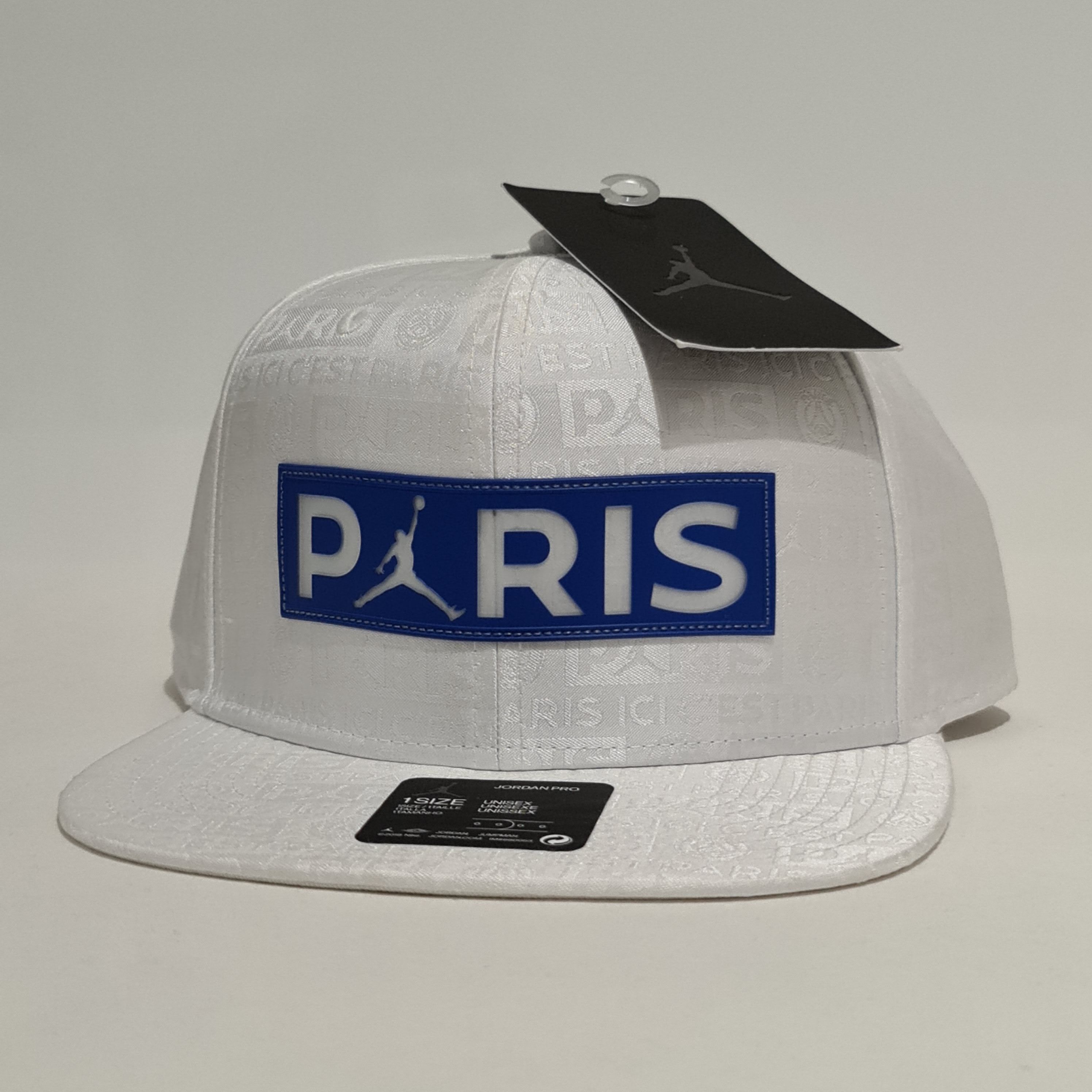 Jordan Brand Jordan x Paris Saint-Germain Pro Cap Snapback White Size ONE SIZE - 1 Thumbnail